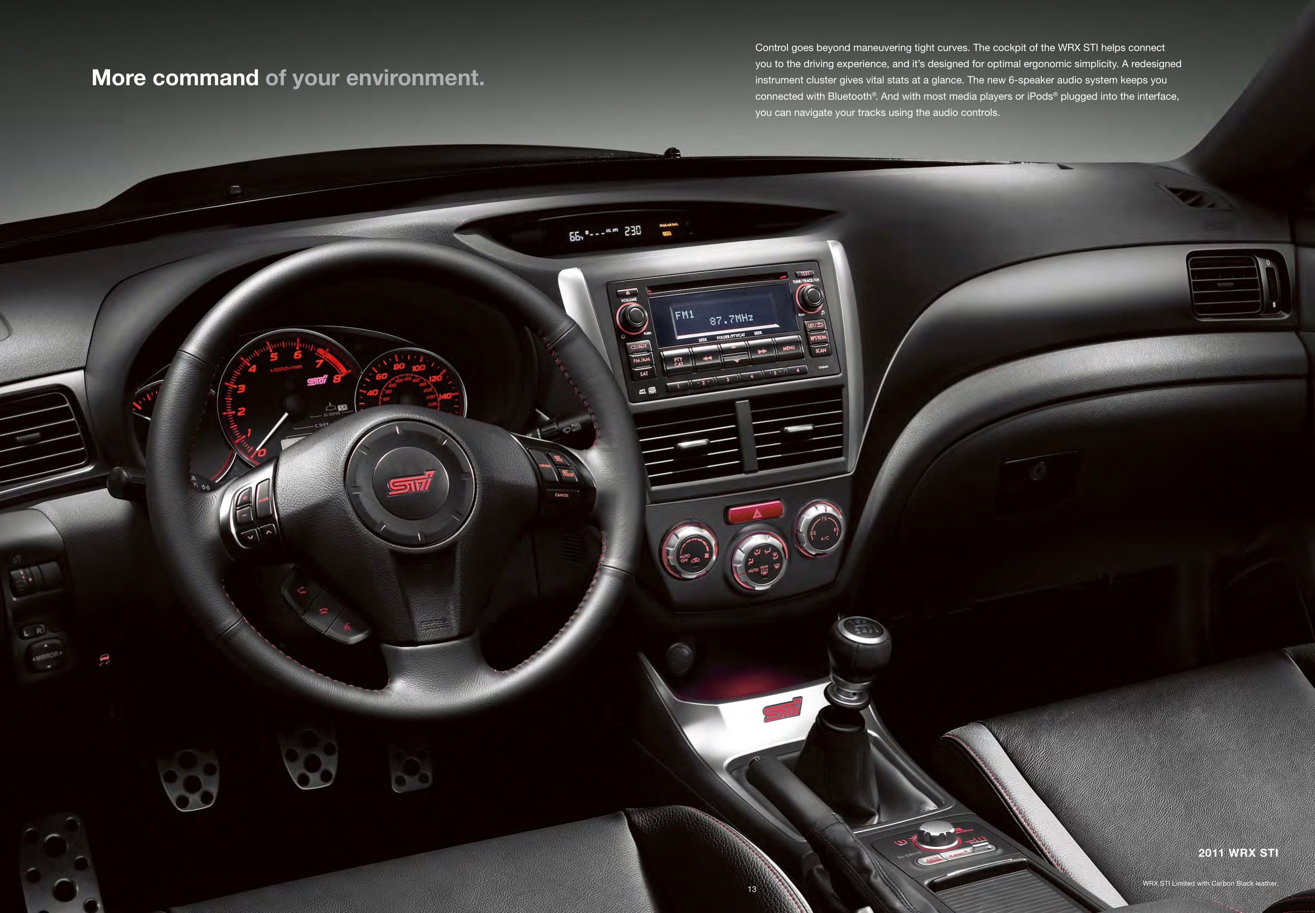 2011 Subaru Impreza WRX Brochure Page 8